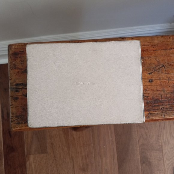 Hold Everything by Williams Sonoma Silver Leather Valet Tray - Picture 15 of 16